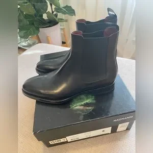 Magnanni Men’s Leather Chelsea Boots Brand New sz 7.5 Navaro Men main image 4